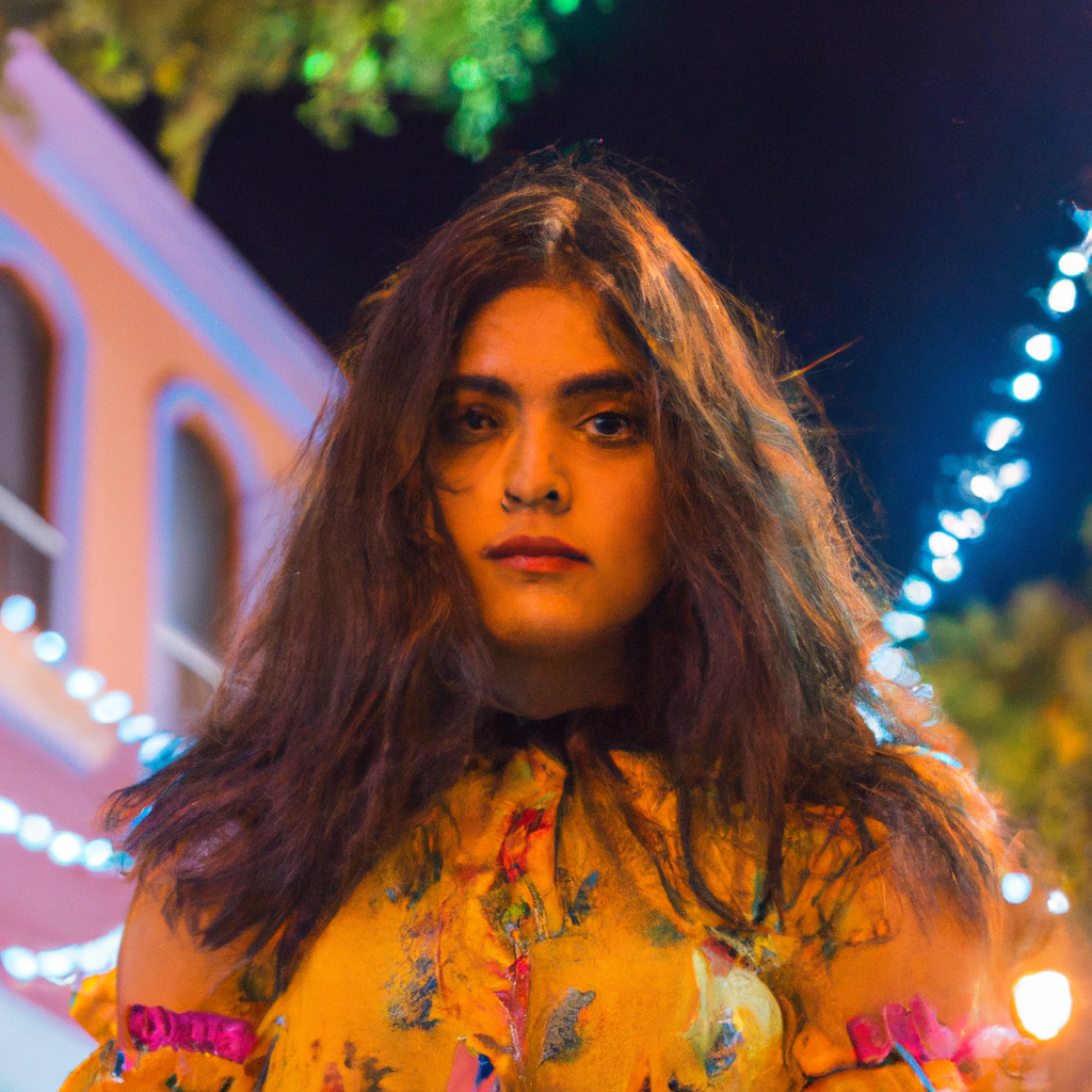 Retrato urbano con luz natural en Santiago